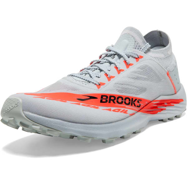 Chaussure trail BROOKS CATAMOUNT AGIL ILLUSION BLUE/CORAL/ORANGE