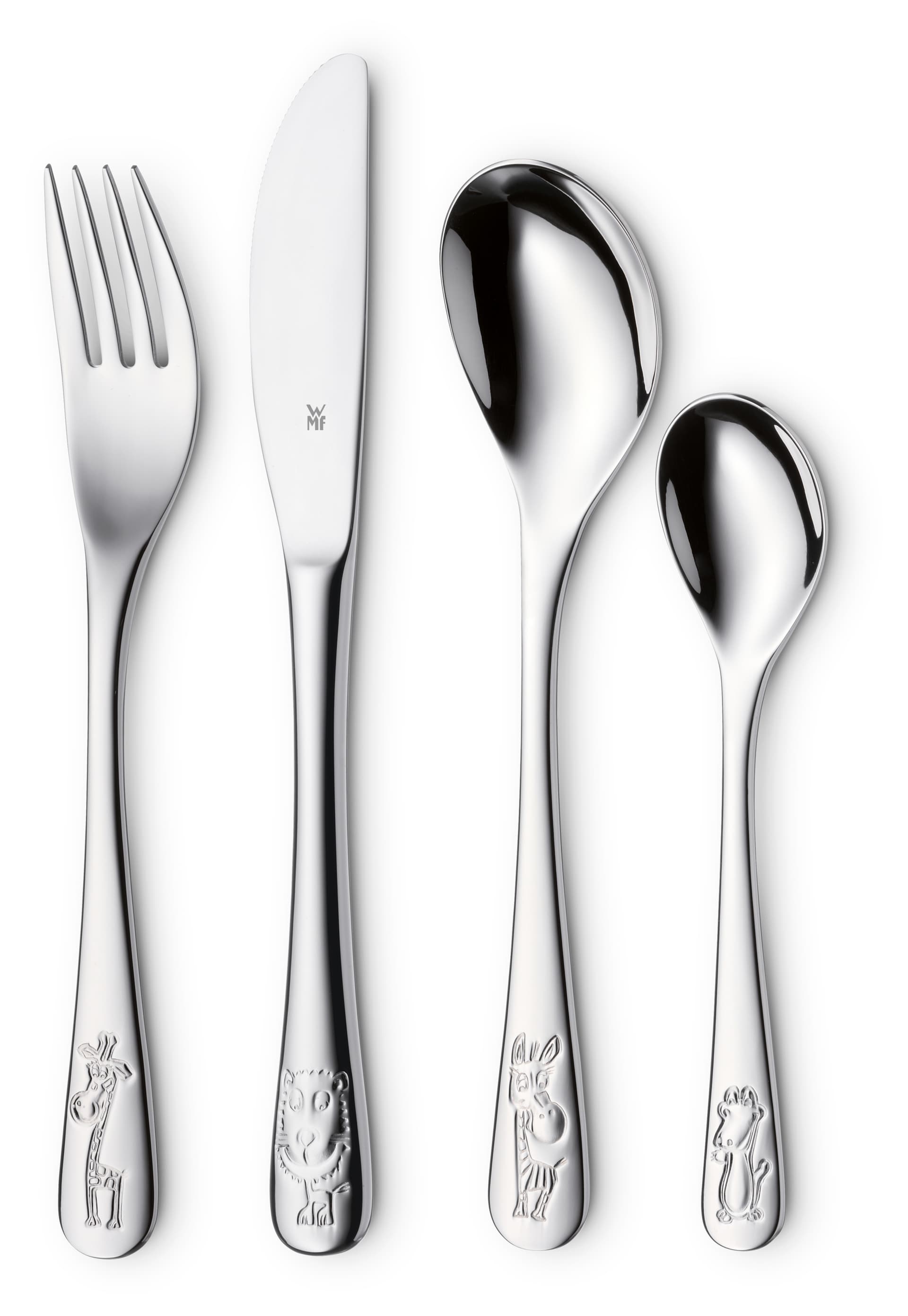 WMF Kindergeschirr-Set SAFARI 6-teilig Edelstahl/Porzellan