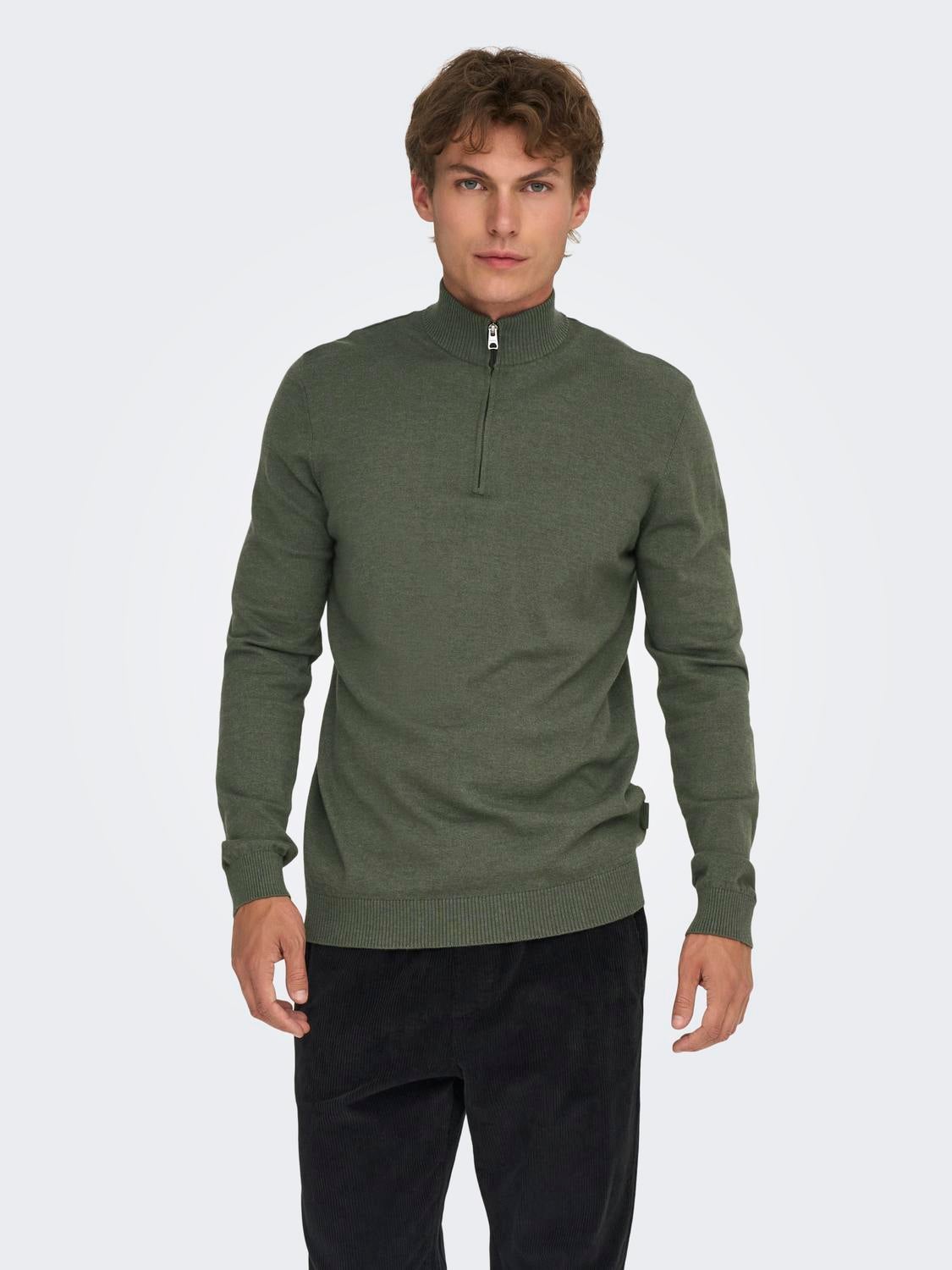 ONSLOUI Pullover Castor Gray