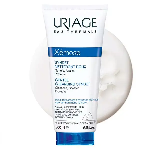 Uriage Xémose Gentle Soothing Cleansing Syndet para Pele Seca e Atópica 200ml