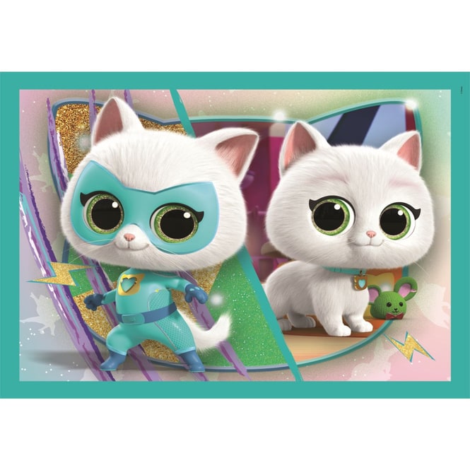 Disney Junior - Super Kitties - 4in1 Puzzle - 12+16+20+24 Teile