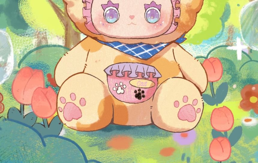 LUCKY EMMA - Emma Characters - Pocket Zoo Series Pluchen Pop (6+2Types) (Blind Box)