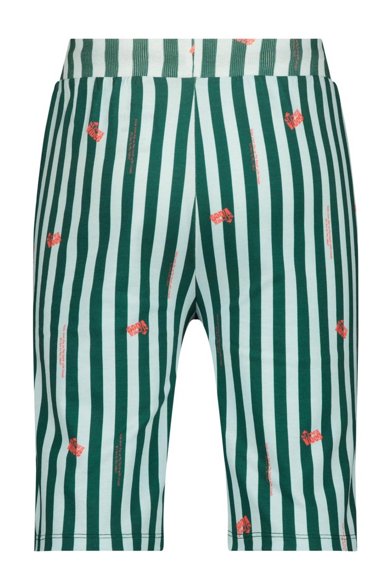 Vingino shortama Winio groen/wit