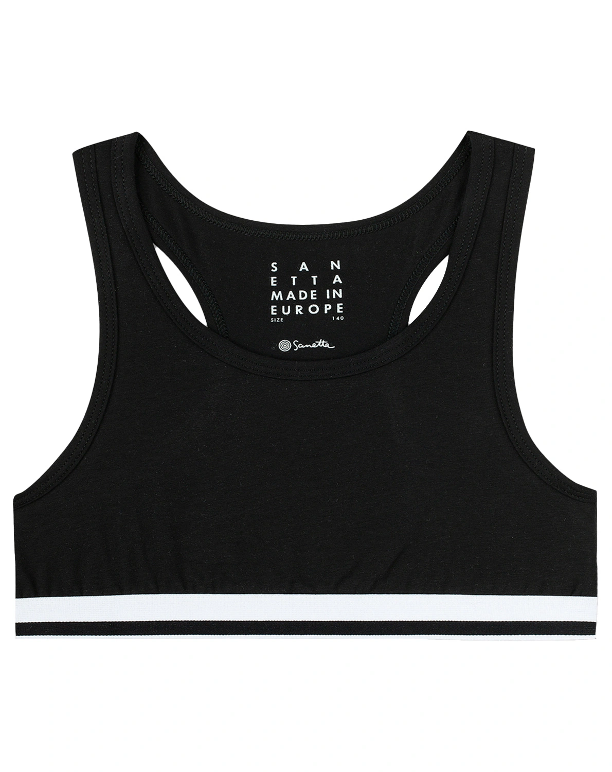 Bustier TEEN SPORT 2er-Pack in hellgrau melange/sc