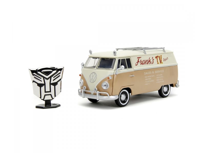 Jada Toys Transformers 7 Wheeljack 1:24 VW Bus Modellauto aus Transformers 7