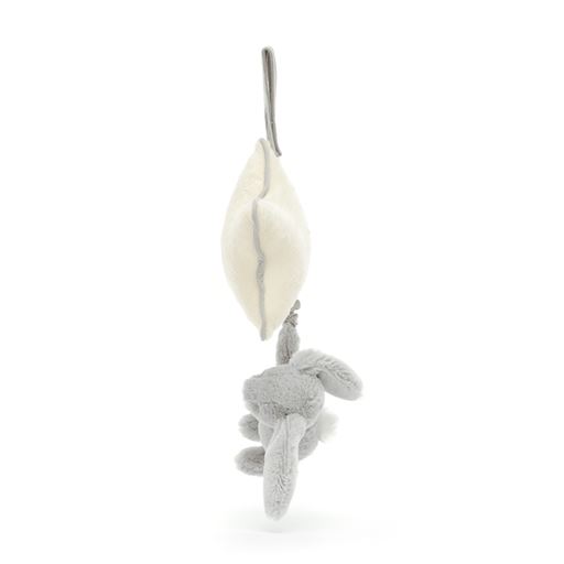 JELLYCAT Bashful Kanin Spilledåse, Silver