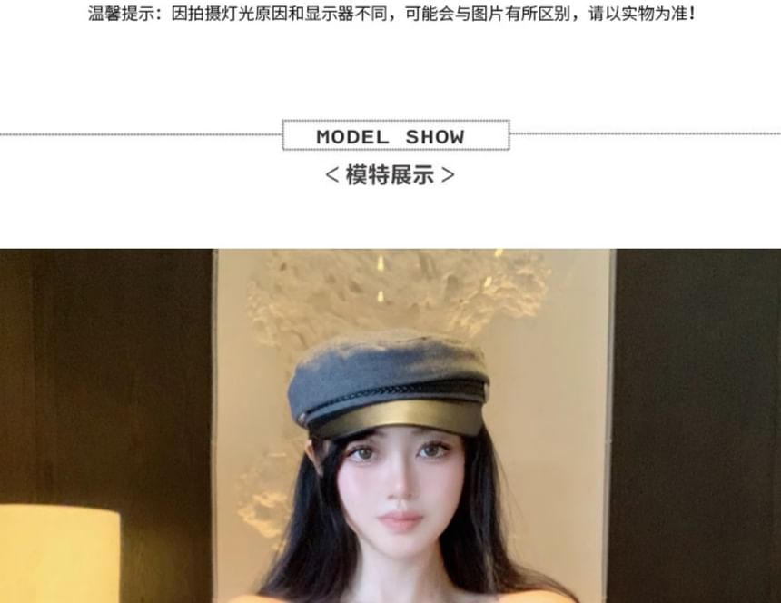 Mikiko - Lange mouw off-shoulder effen gebreide mini-jurk