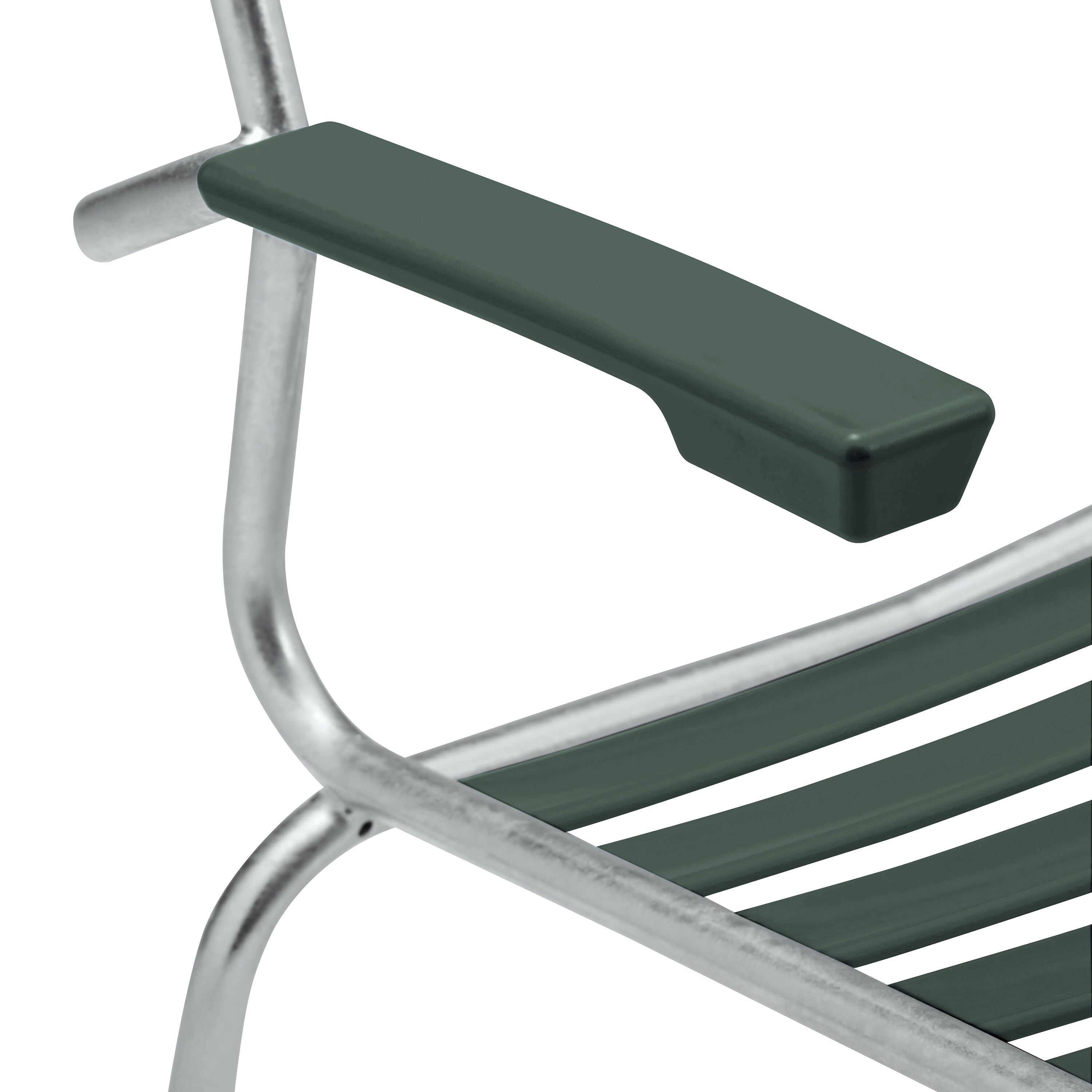 Schaffner SÄNTIS Stuhl - Dunkelgruen / B: 62.0 cm x T: 60.0 cm x H: 85.0 cm