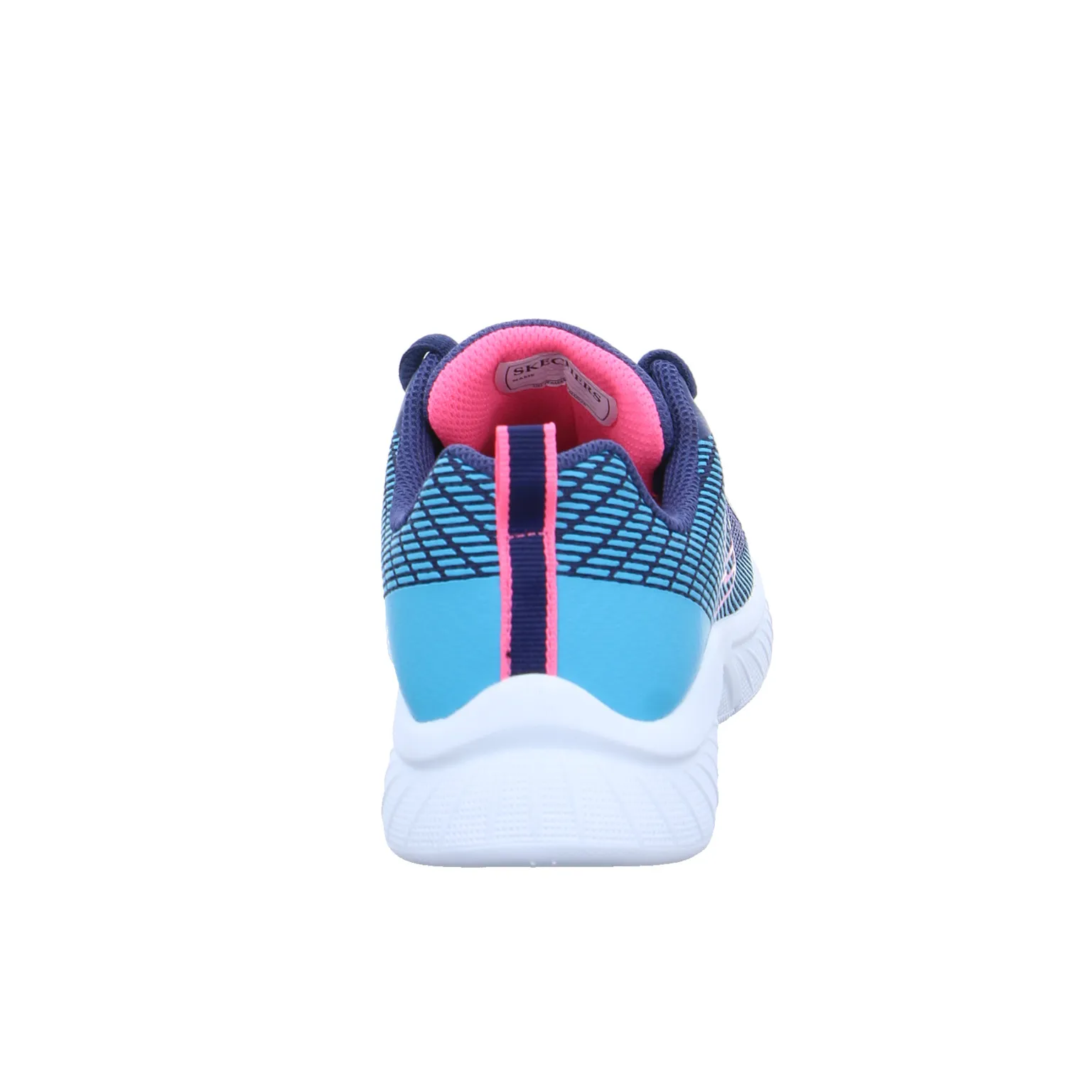 SKECHERS Mädchen-Halbschuh Binder Blau Textil  Sneaker