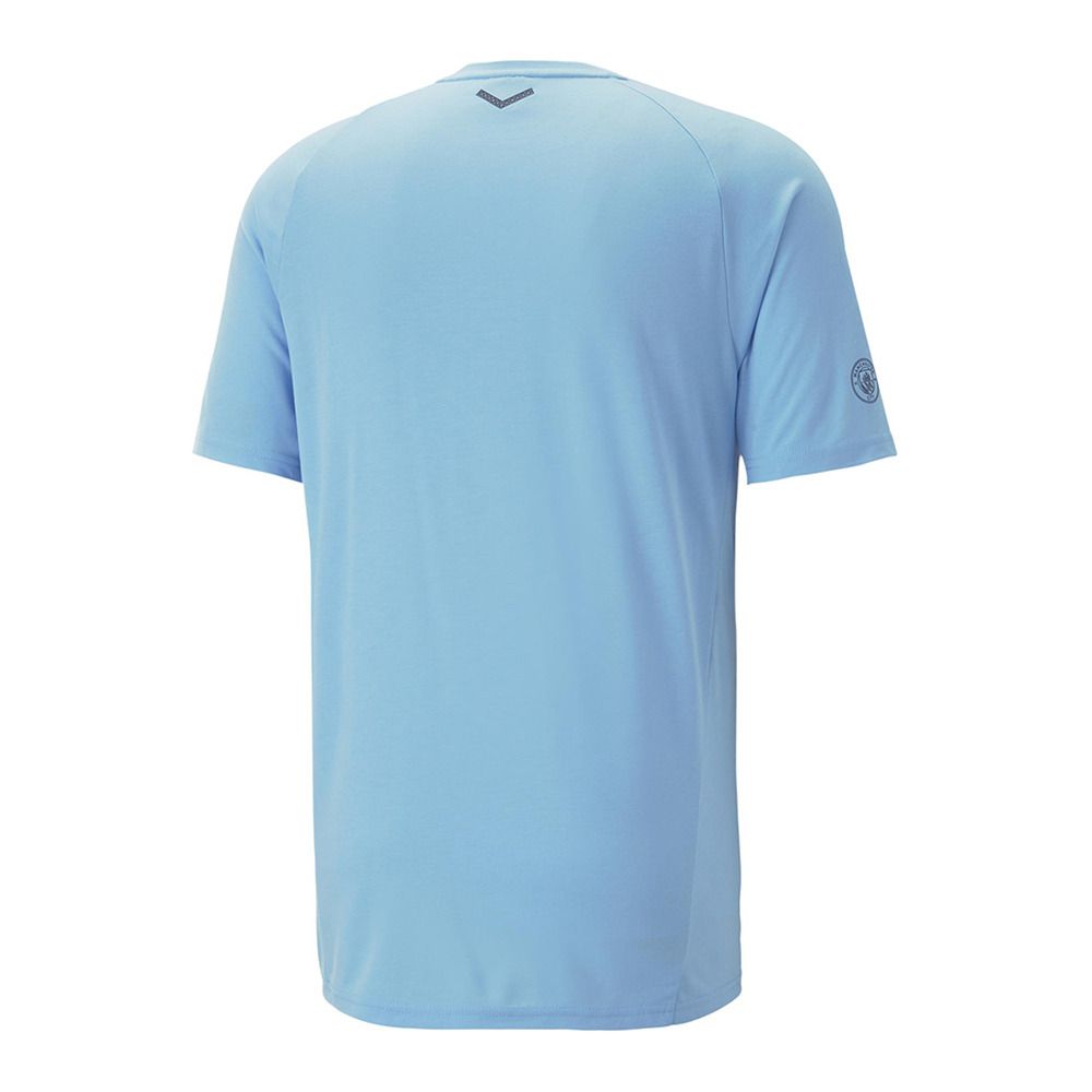 Puma MCFC CAS - Maillot Homme team light blue/parisian night