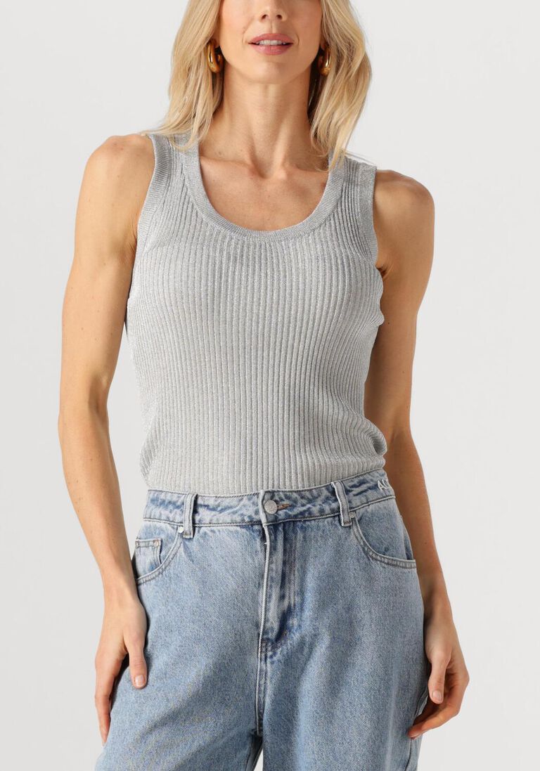 zilveren mos mosh top mmrelena imanja knit tank top