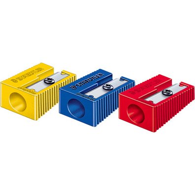 Taille-crayon, en plastique, boîte de 100