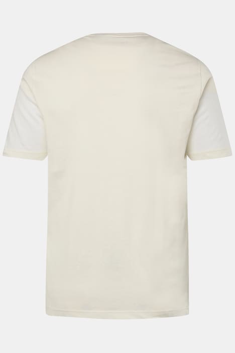 Men+ T-Shirt, Halbarm, großer Print, Rundhals, bis 8 XL
