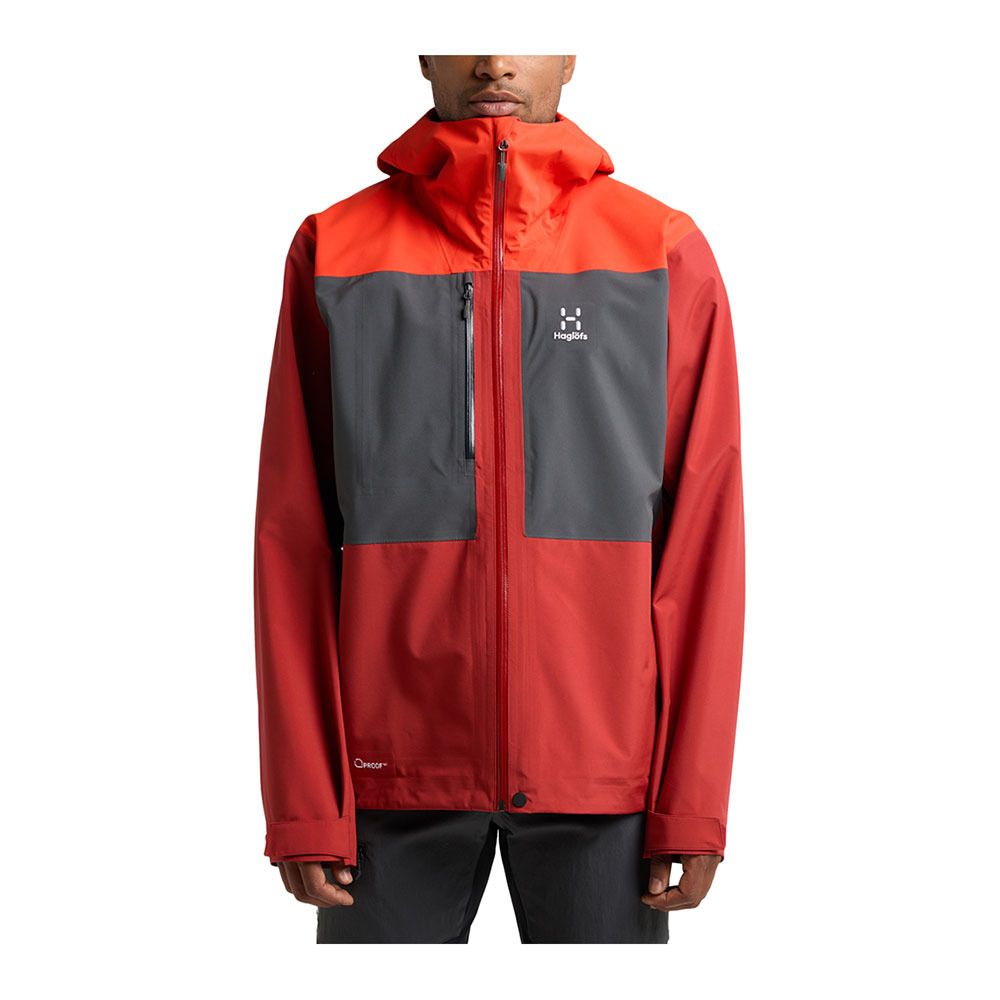 Haglöfs FRONT PROOF - Veste Homme habanero/corrosion