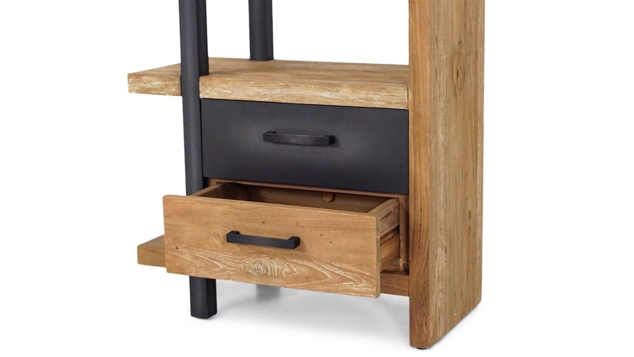 Boekenkast Lucca  B78 x D40 x H190 cm