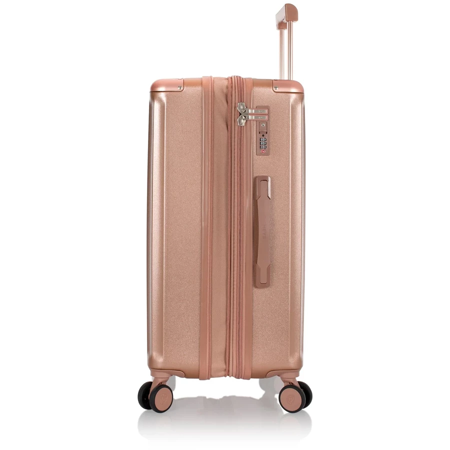 Heys Luxe - 4-Rollen-Trolley M 66 cm erw. rose gold