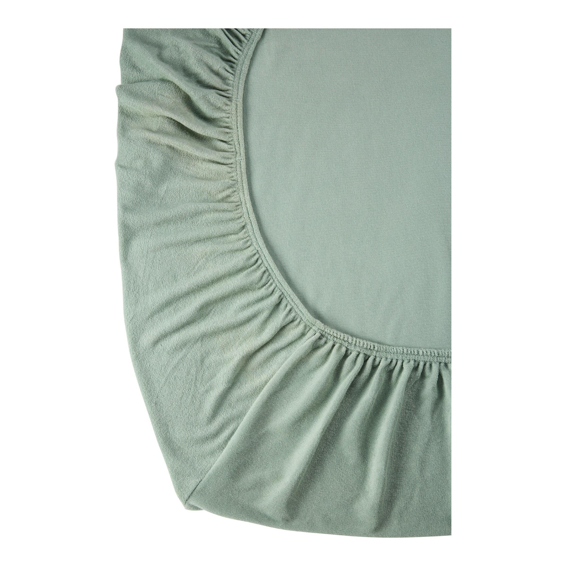 baby-walz - BASICS Wickelauflagenbezug 85x75 cm Frottee Iceberg Green