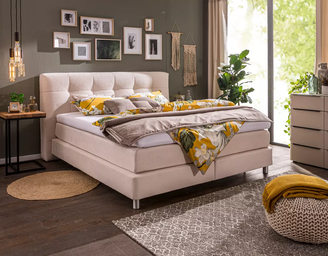 Boxspringbett Kansas City 160 x 200 cm