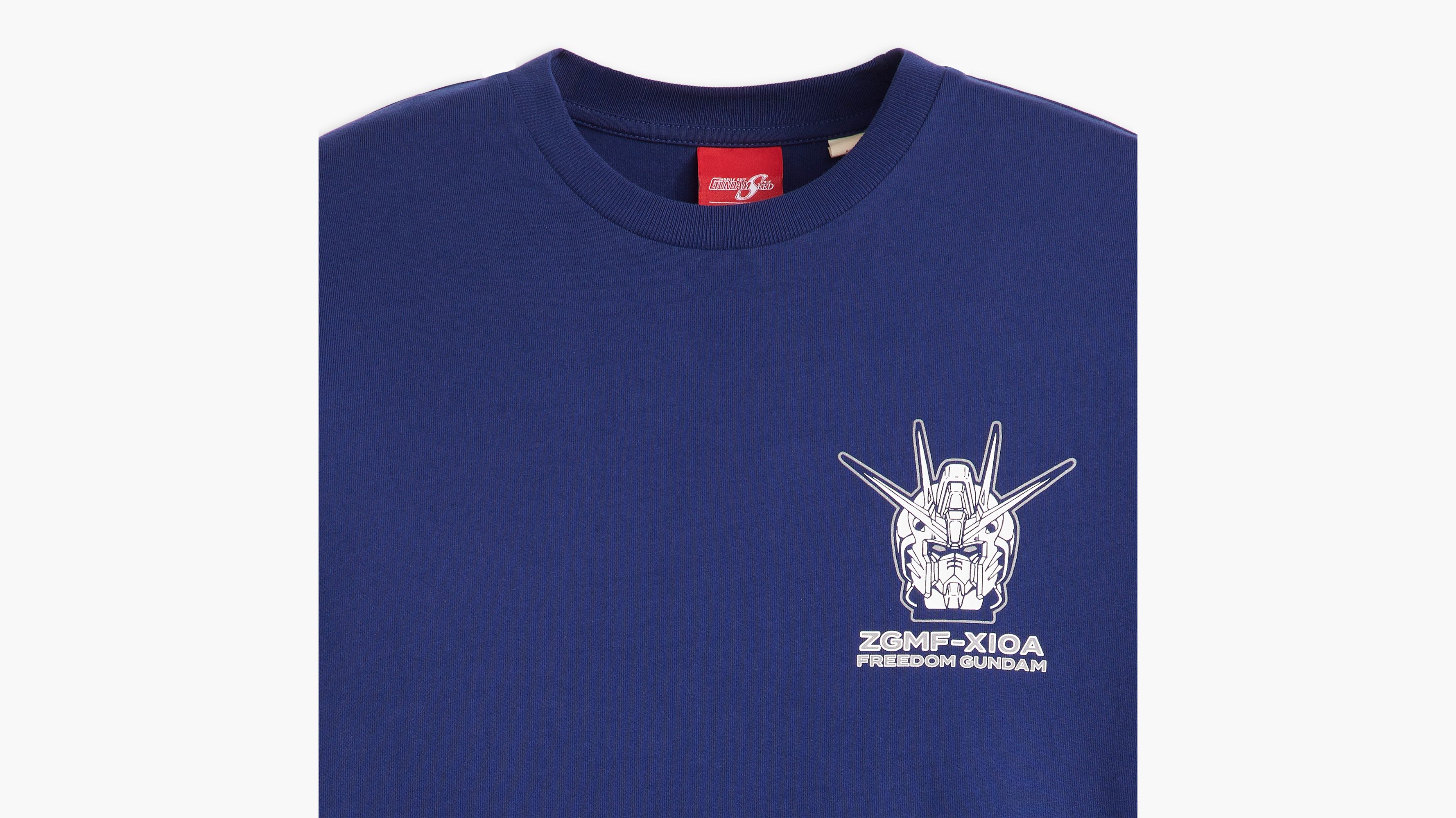 T-shirt manche longue Levi's® x Gundam SEED - Galaxy Blue - Bleu