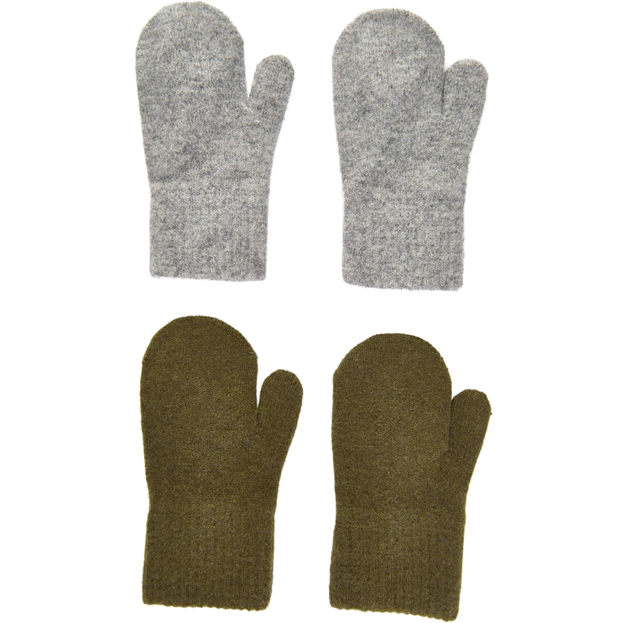 CeLaVi Fäustlinge 2er Pack Military Olive