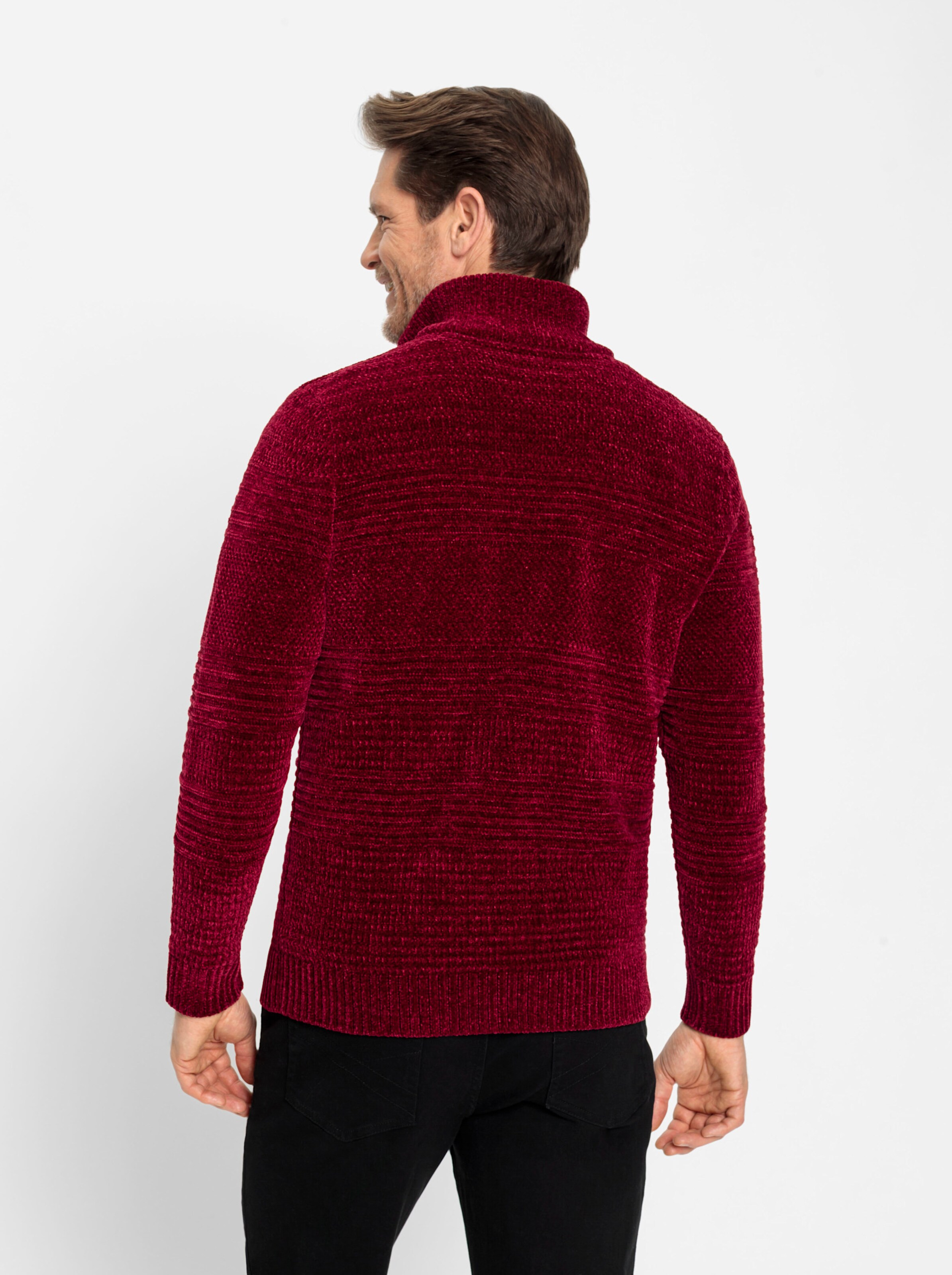 Catamaran Pullover in dunkelrot