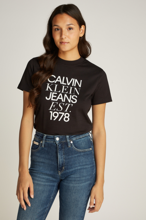 Calvin Klein zwarte dames t-shirt