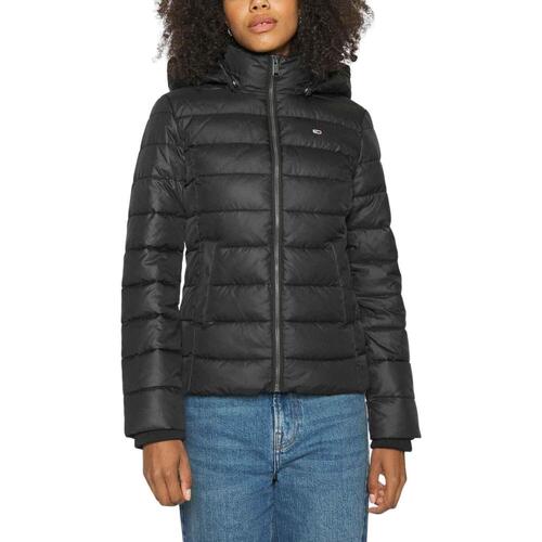 Tommy Jeans - TJW BASIC HOODED JACKET Negro