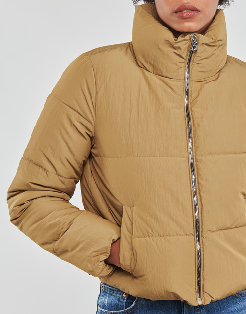 Only - ONLDOLLY SHORT PUFFER JACKET OTW NOOS - Marron