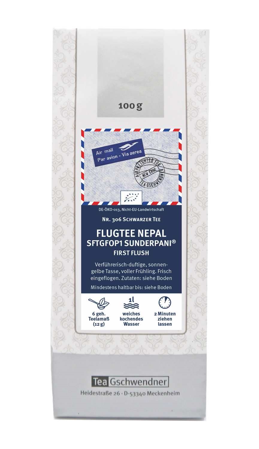 Flugtee Nepal SFTGFOP1 Sunderpani® First Flush Bio