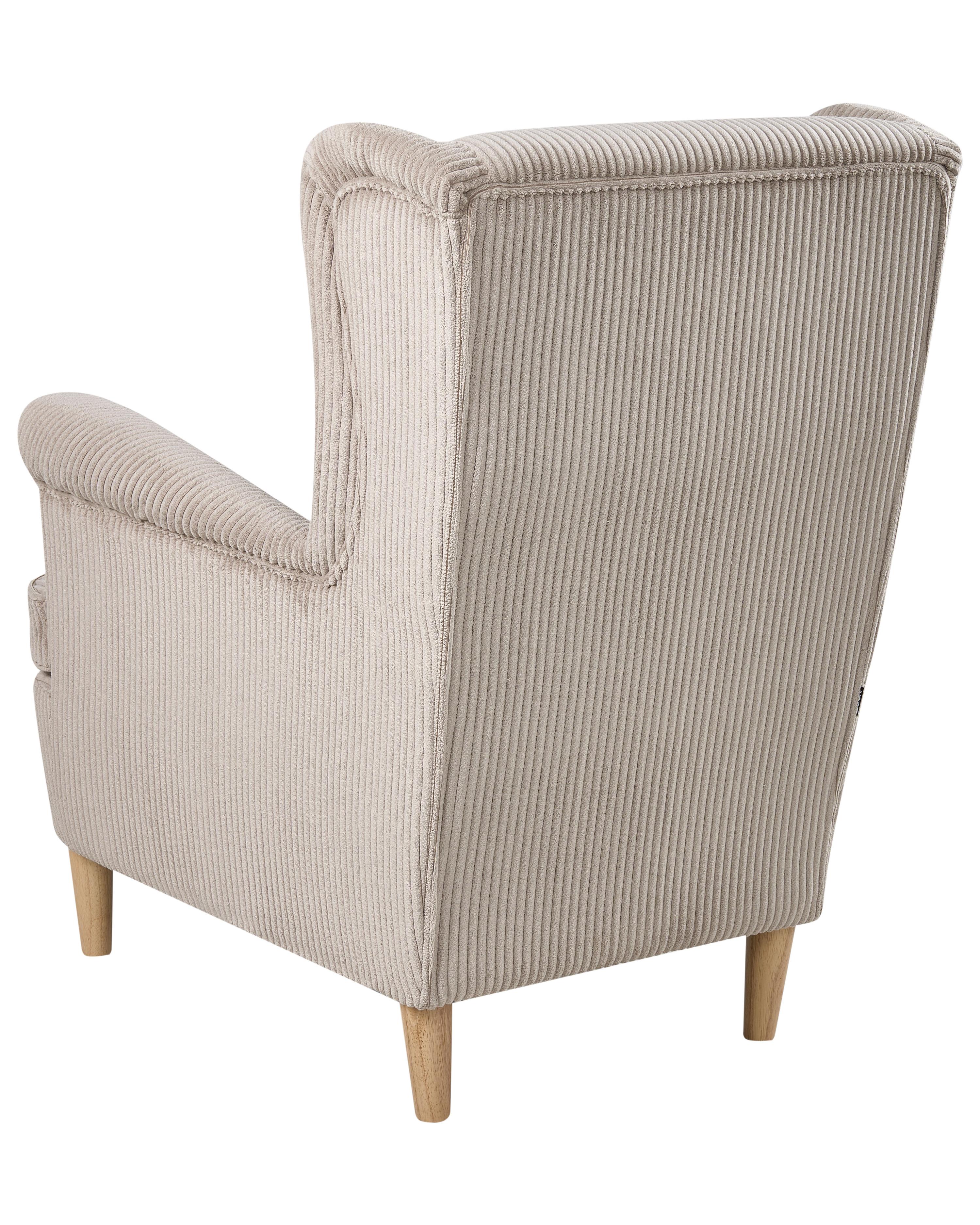 Oorfauteuil ABSON Corduroy Beige