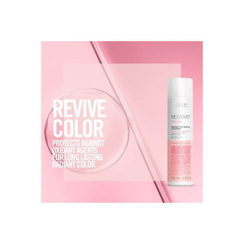 Shampooing Revlon doux protecteur de couleur Restart 250 ML