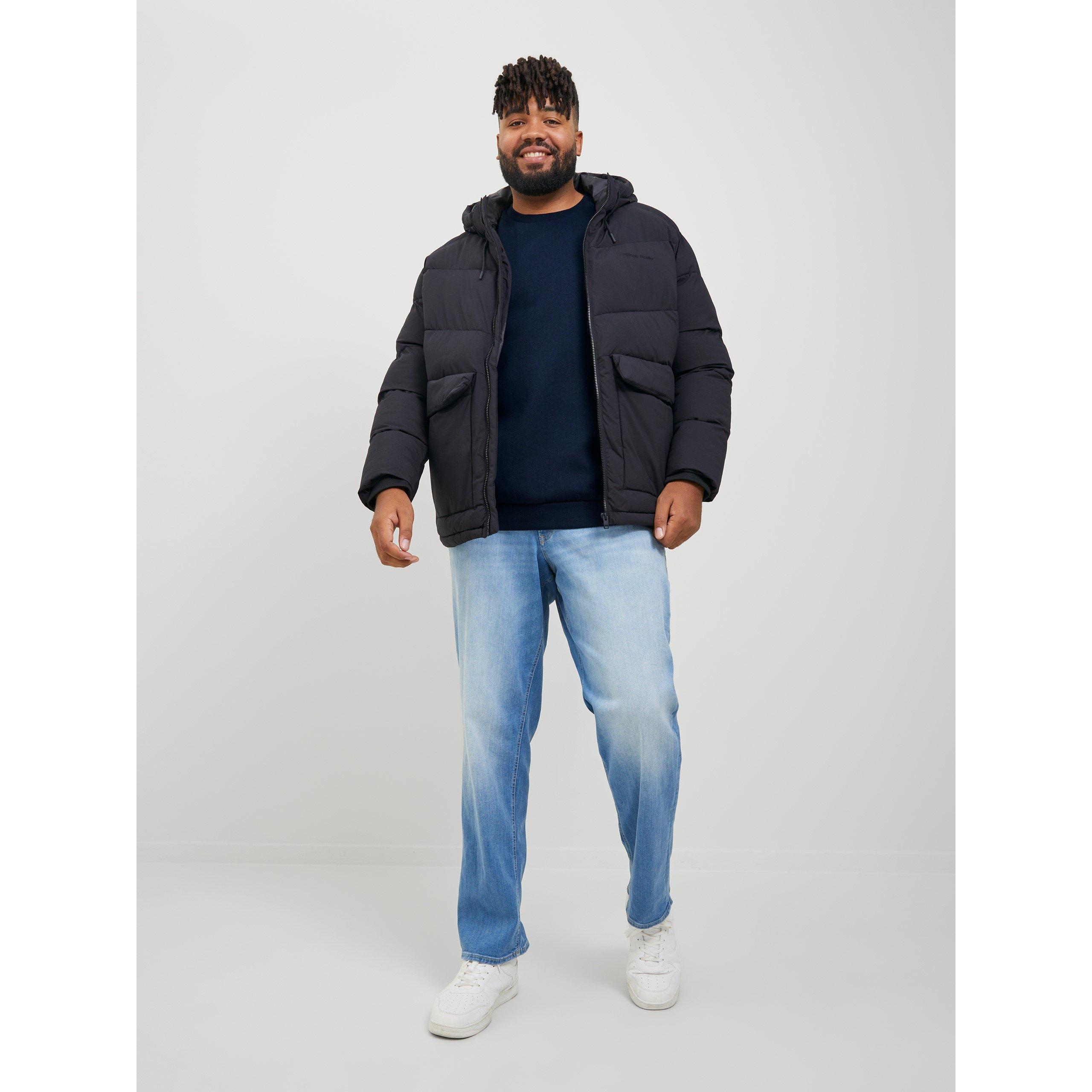 Jack and Jones Jack Bradley Crew Sweater Mens Plus Size