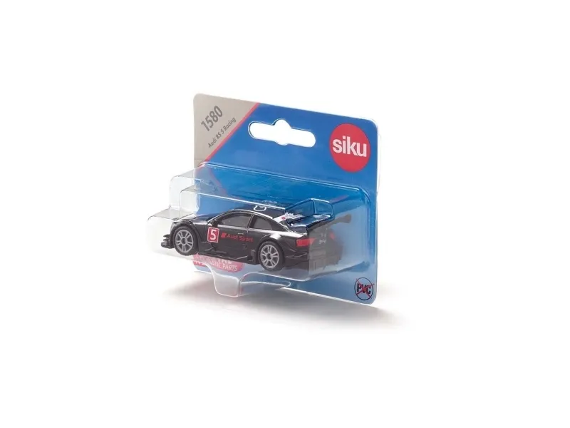 Siku SIKU 1580, Audi RS 5 racing car, metal/plastic, multicolored, large rear wing, toy car for children