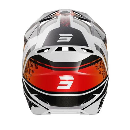 Casque cross Shot FURIOUS - ELECTRON 2023 - Orange