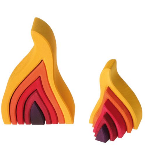 Grimm's vormenset element vuur