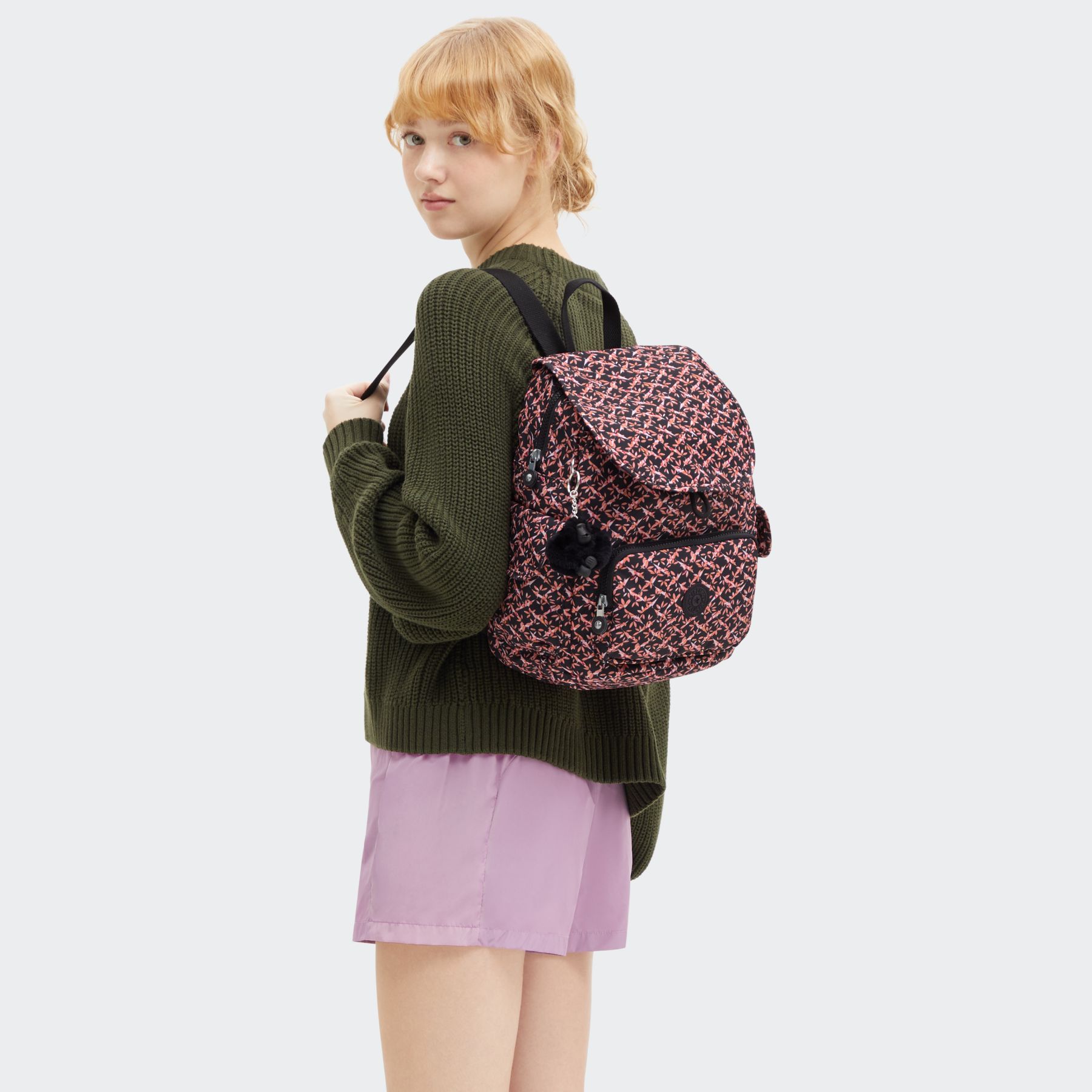CITY PACK S Petit Sac à Dos - Dancing Bouquet