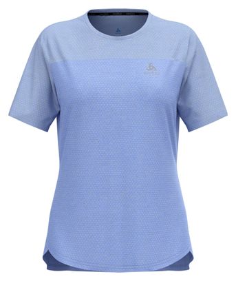 T-Shirt VTT Femme Odlo X-Alp Linencool Bleu