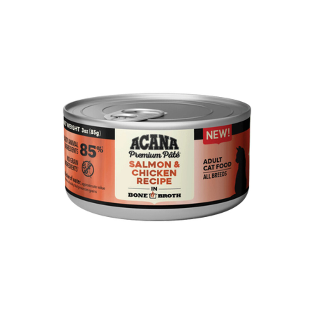 Acana Premium Kattenvoer PâtéSalmon & Chicken85 gr