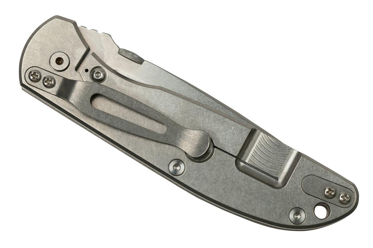 Rick Hinderer FireTac Spanto Stonewash, Red G10, zakmes