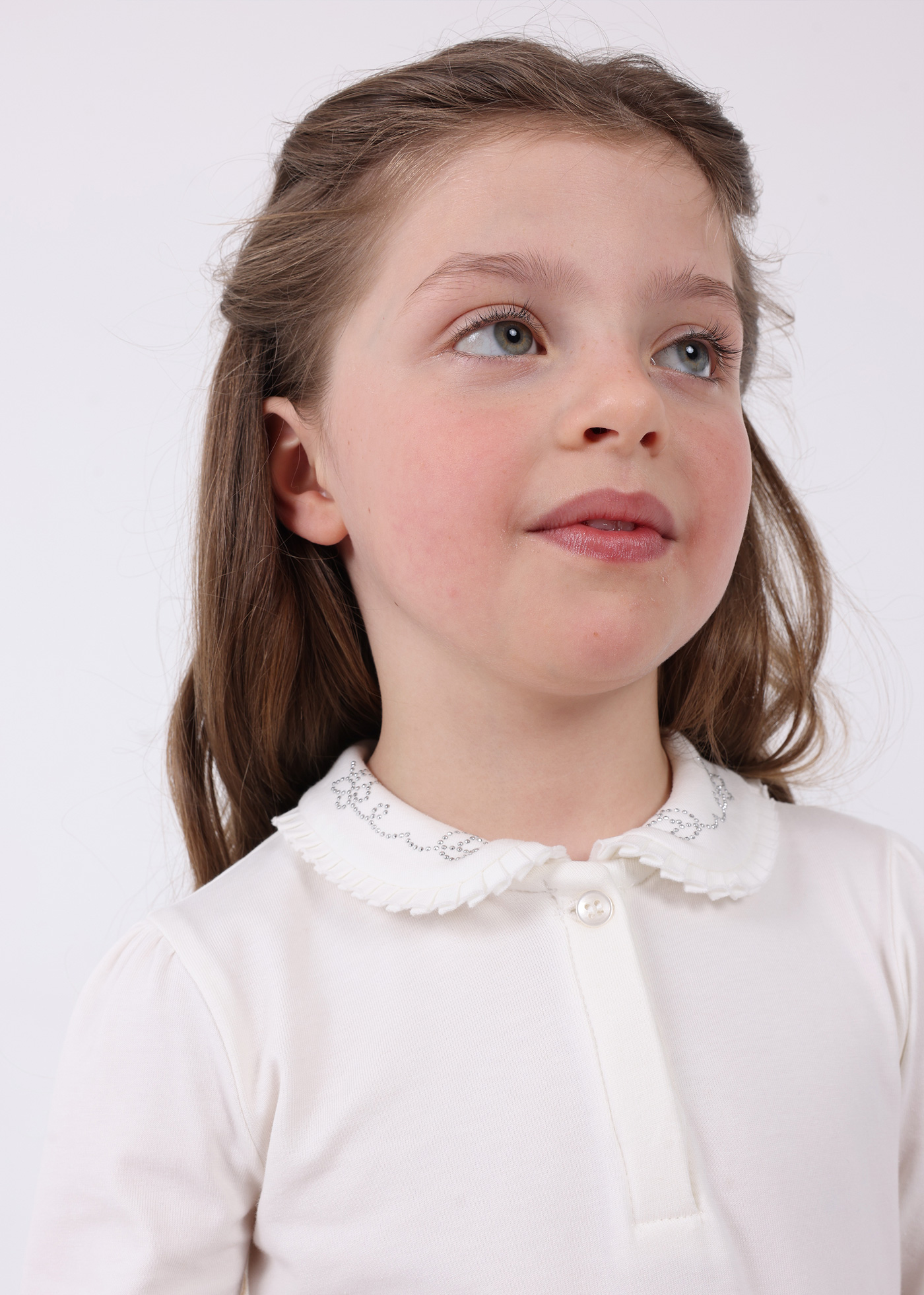 Camisa polo feminina Better Cotton com gola bordada