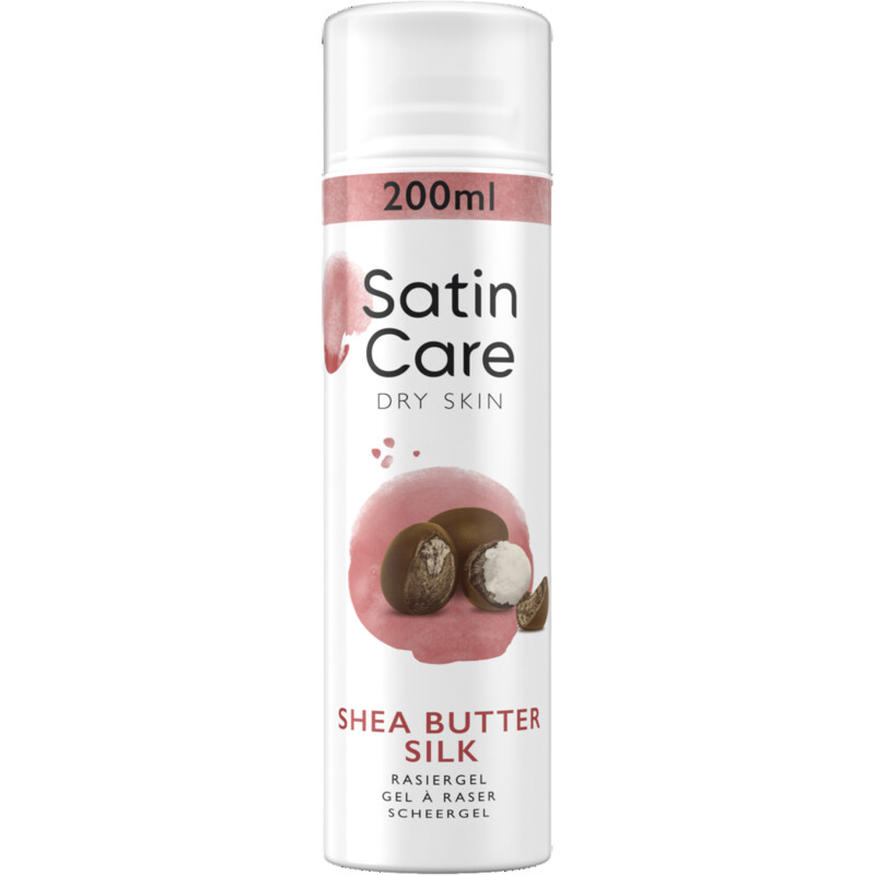 Gillette Satin care dry shea butter scheergel