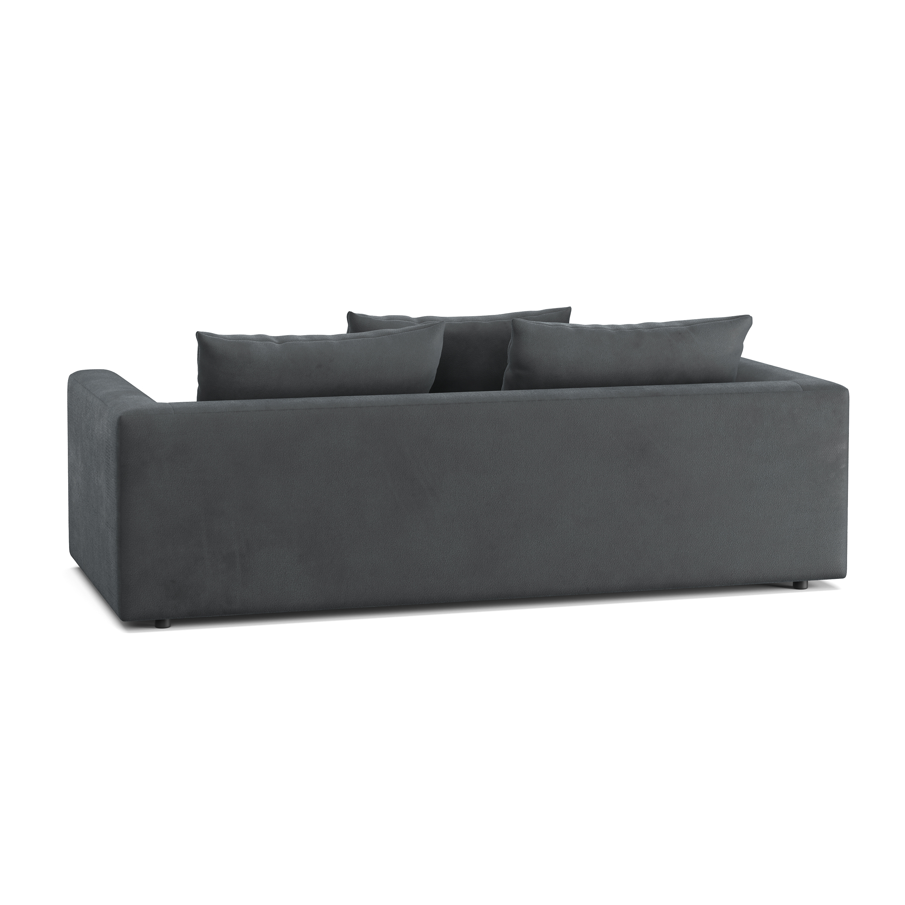 Bigsofa Samt ABBY anthrazit