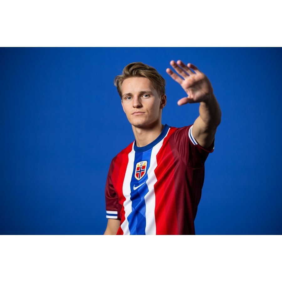 Norvège Maillot Domicile 2024/25 ØDEGAARD 10