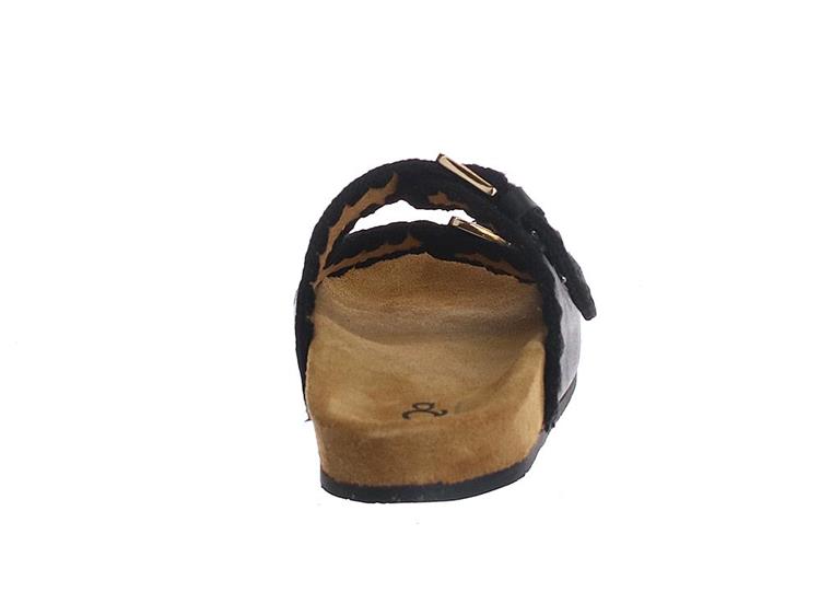 AQA Shoes A8766 black/camel