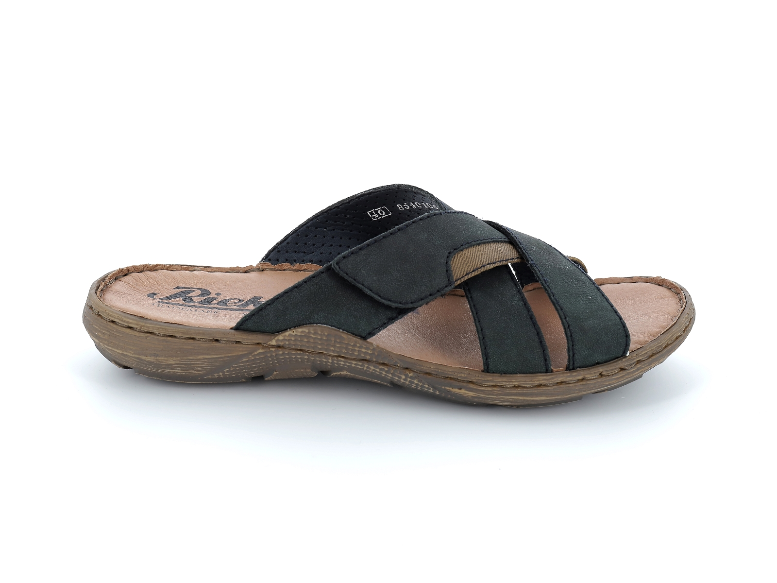 Rieker-22096 Cuir Marine