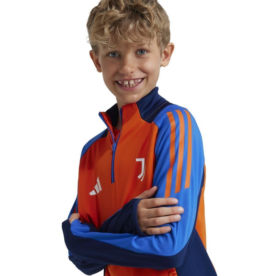 Juventus Maillot d'Entraînement Tiro 24 - Orange/Bleu Enfant