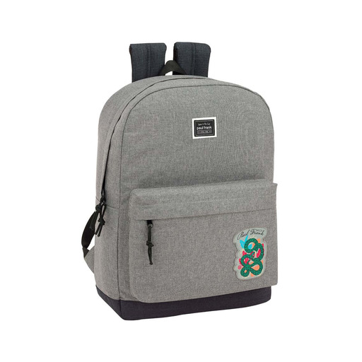 Paul Frank 611819754 2018 Mochila Escolar, 43 Cm, Cinza