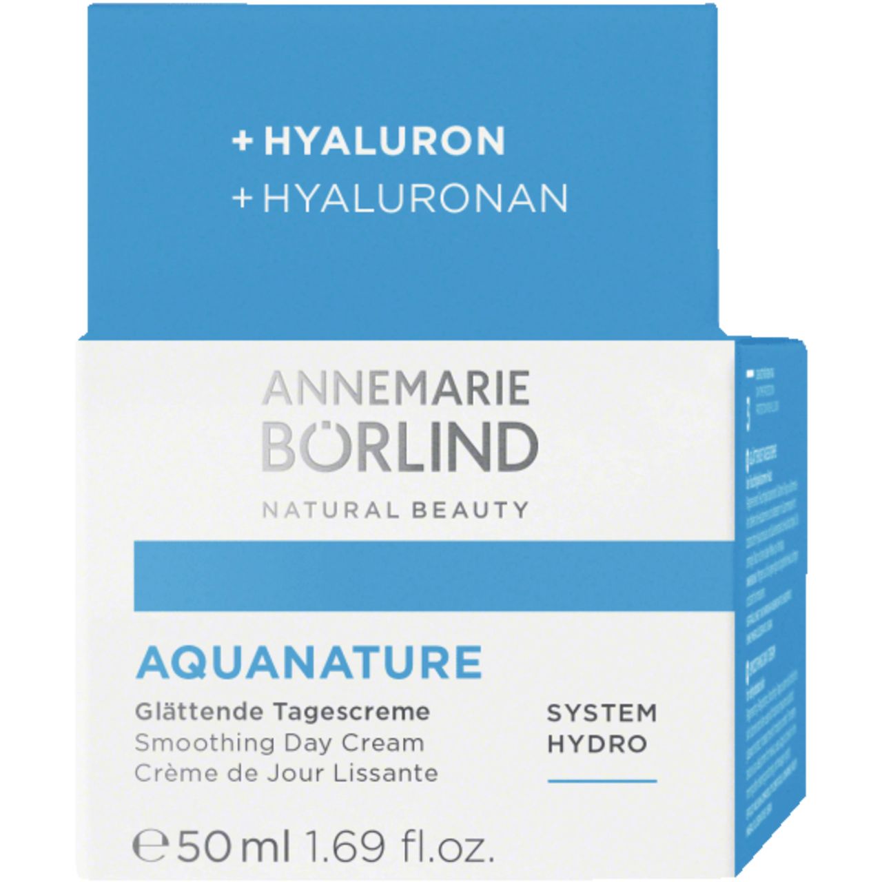 ANNEMARIE BÖRLIND AQUANATURE – SYSTEM HYDRO Glättende Tagescreme