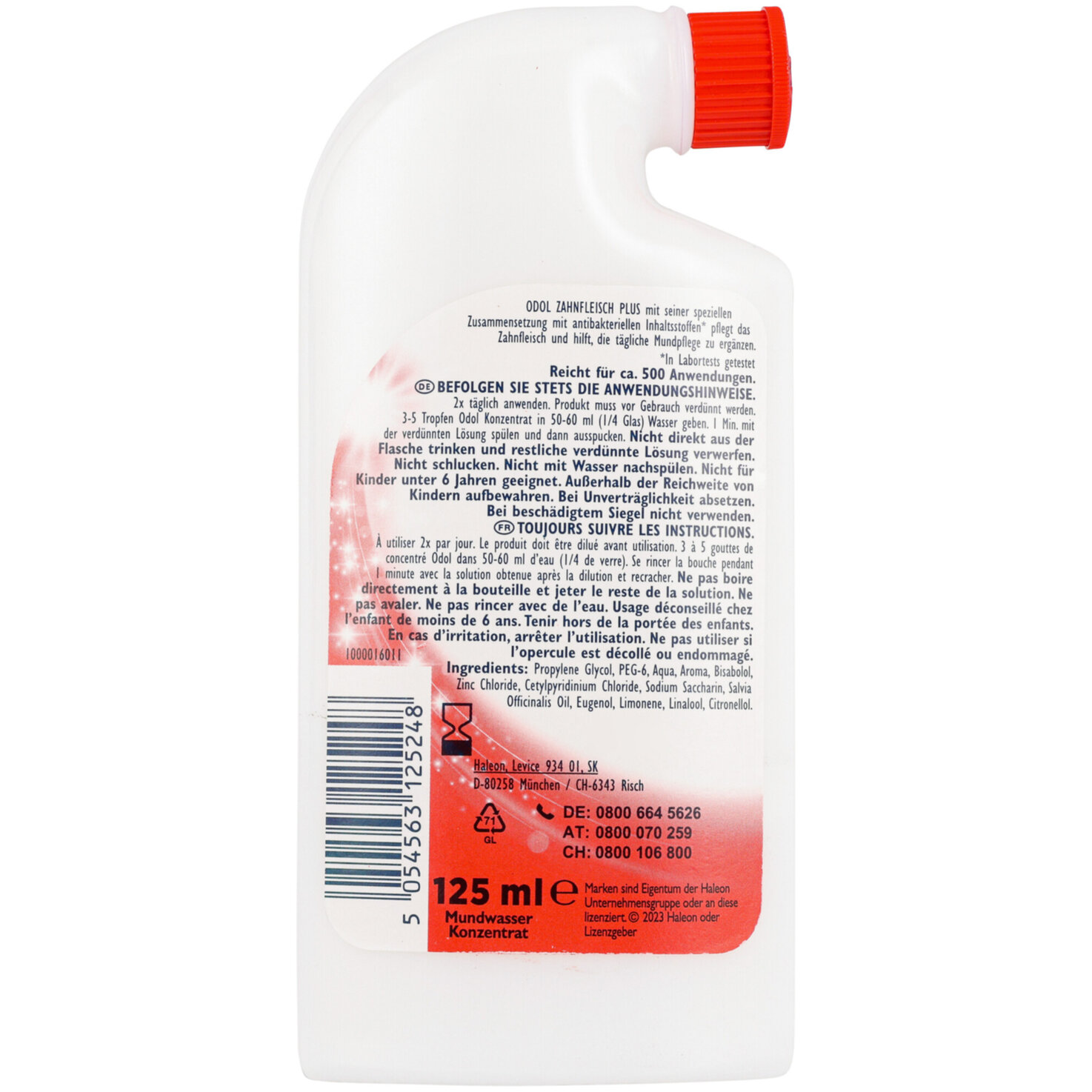 Odol Mundwasser Plus Konzentrat
