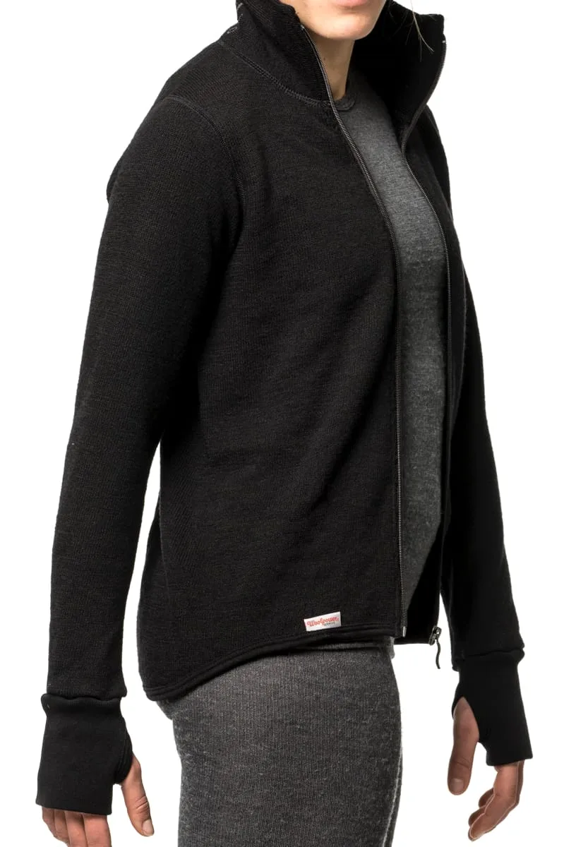 Woolpower Full Zip Jacket 400 Black